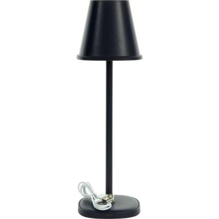 LED Bordlampe dæmpbar og genopladelig LED/3W/1800 mAh mørkeblå