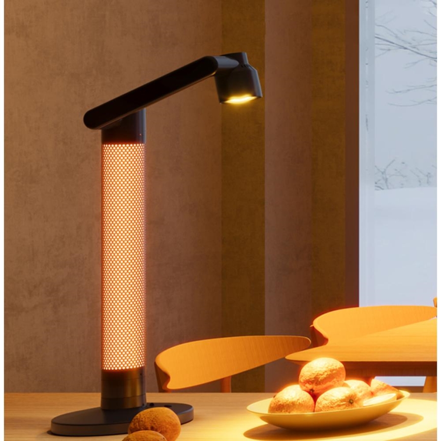 LED bordlampe m. RGBW-farver dæmpbar LED/10W/5V 2700-6000K Wi-Fi Tuya + fjernbetjening