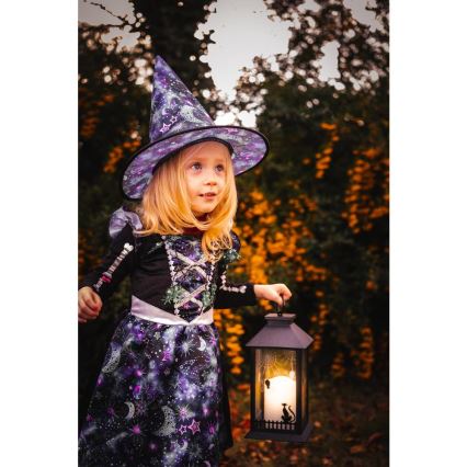 LED Dekoration HALLOWEEN LED/3xAAA/varm hvid lanterne