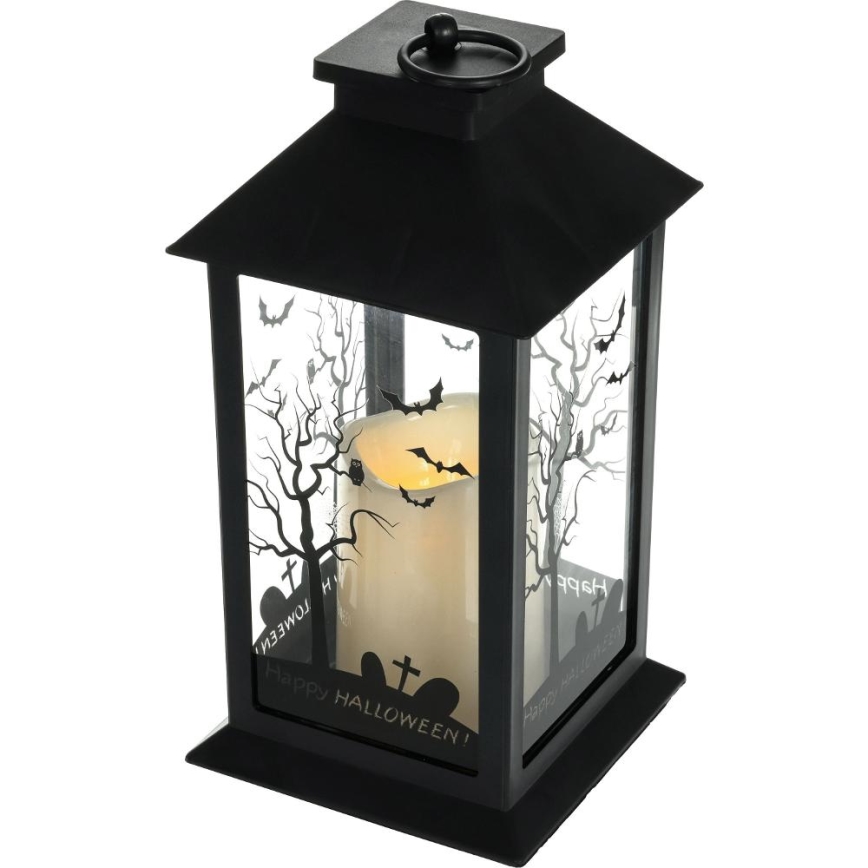 LED Dekoration HALLOWEEN LED/3xAAA/varm hvid lanterne