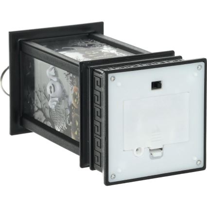 LED Dekoration HALLOWEEN LED/3xAAA/varm hvid lanterne med græskar
