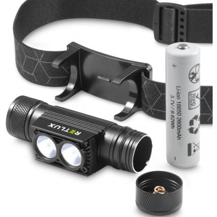 LED Dæmpbar genopladelig aluminum pandelampe LED/2600 mAh IP65