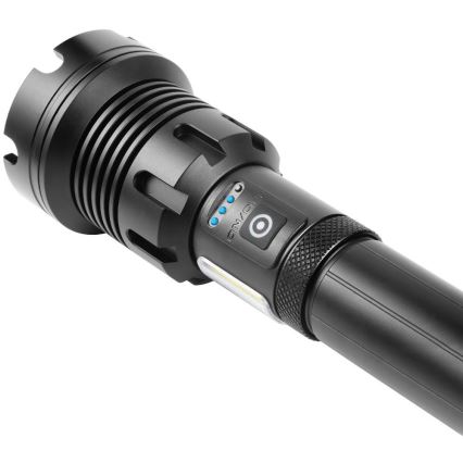 LED Genopladelig aluminium lommelygte med powerbank-funktion LED/4400 mAh 2200 lm IP44
