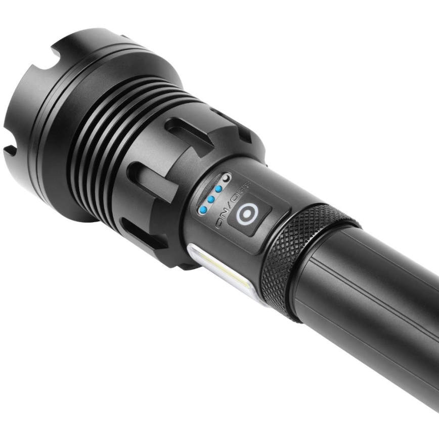 LED Genopladelig aluminium lommelygte med powerbank-funktion LED/4400 mAh 2200 lm IP44