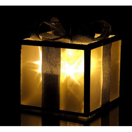 LED juledekoration LED/2xAA 15 cm julegave