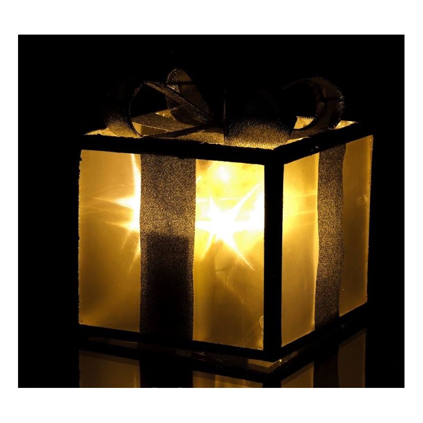 LED juledekoration LED/2xAA 15 cm julegave