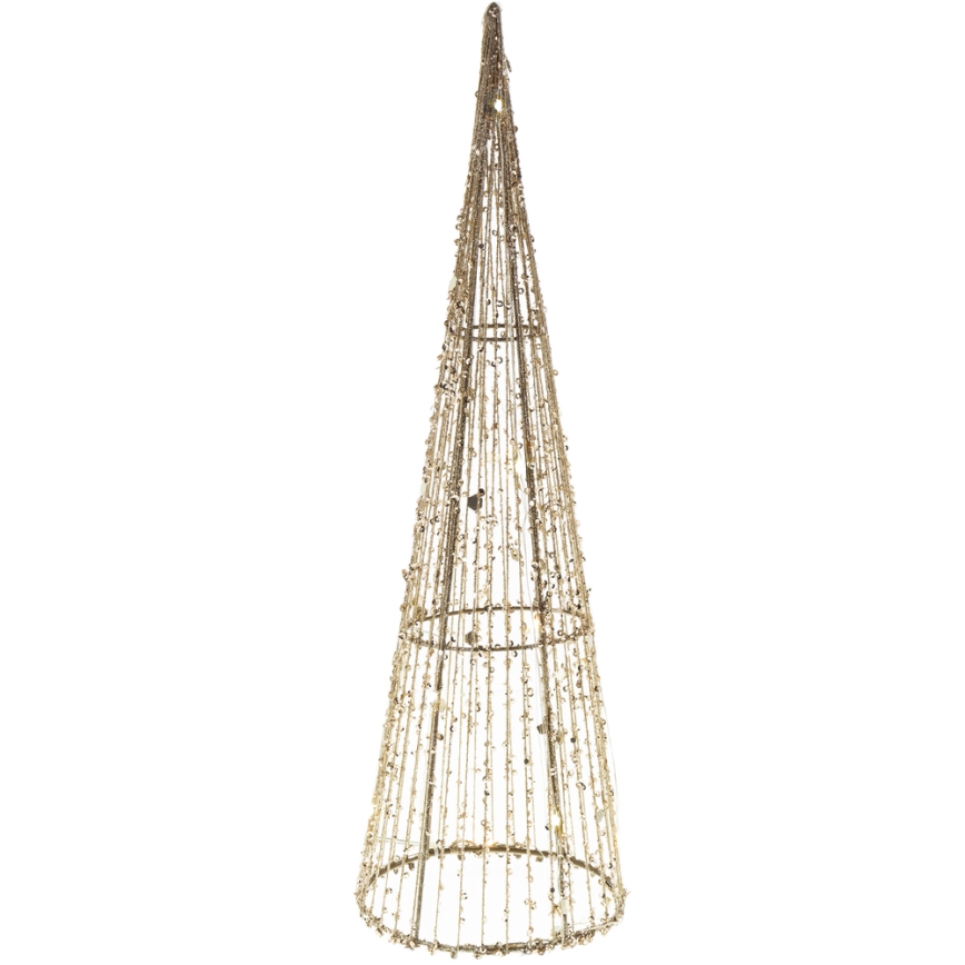 LED juledekoration LED/2xAA 40 cm kegle