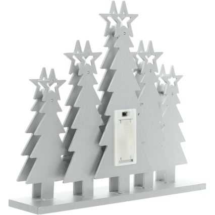 LED juledekoration LED/2xAAA juletræer