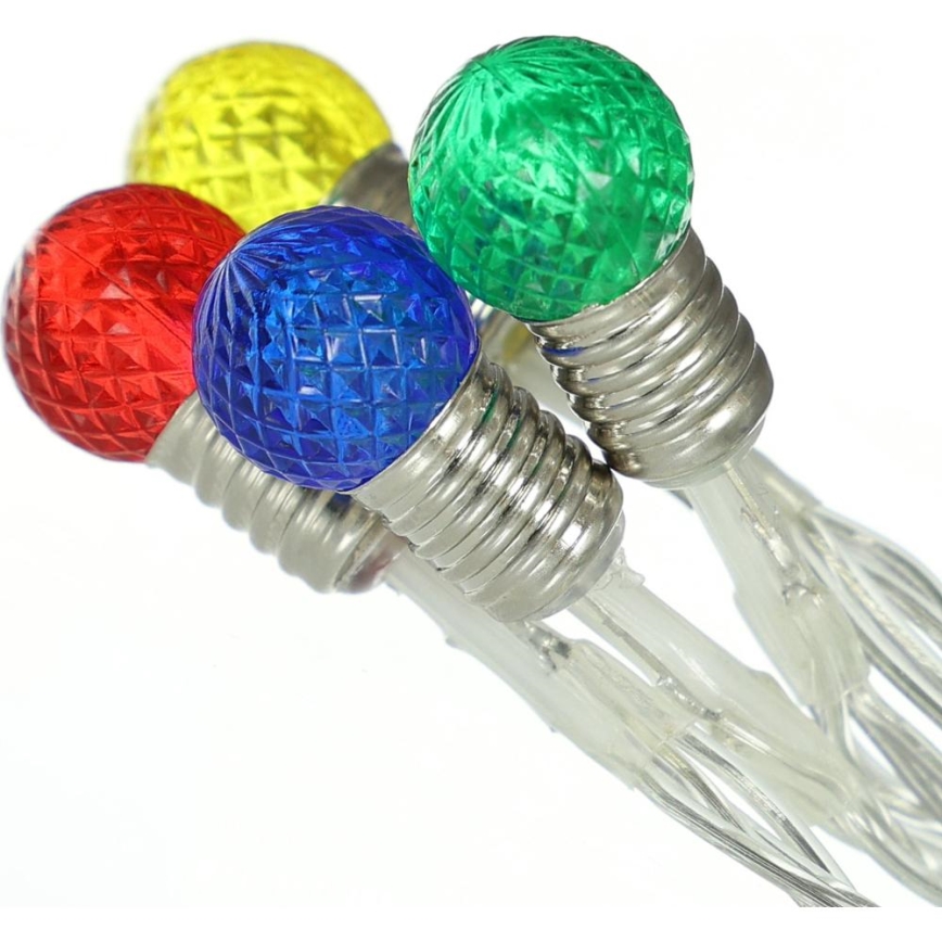 LED julekæde 20xLED/2xAA/varm hvid 1,8m pærer