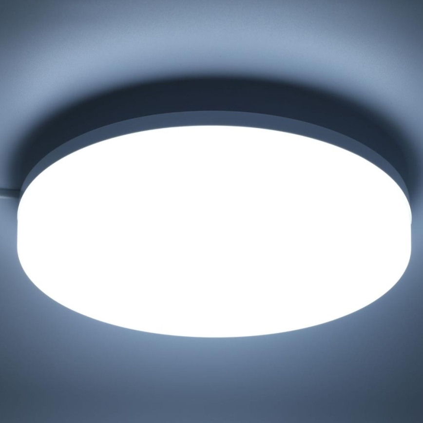 LED loftlampe m. RGBW-farver til badeværelse dæmpbar LED/20W/230V Wi-Fi IP44 hvid
