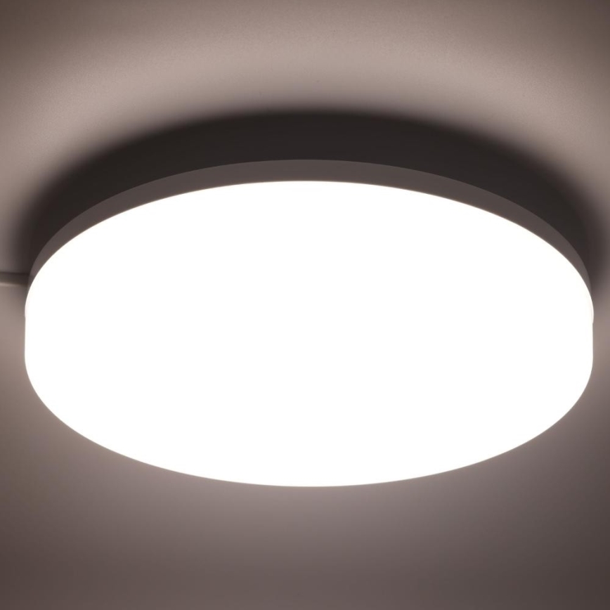 LED loftlampe m. RGBW-farver til badeværelse dæmpbar LED/20W/230V Wi-Fi IP44 hvid