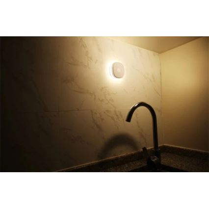 LED natlampe med sensor LED/0,45W/3xAAA 3000K hvid