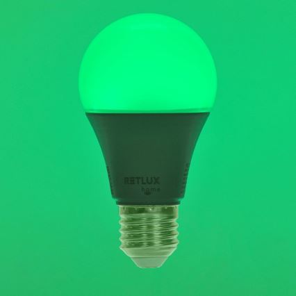 LED-pære med RGBW-farver dæmpbar A60 E27/9W/230V 2700-6500K Wi-Fi Tuya