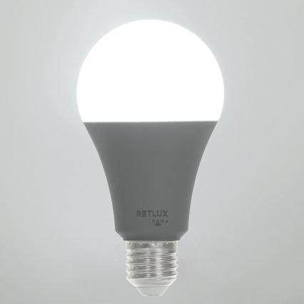 LED-pære med RGBW-farver dæmpbar A70 E27/14W/230V 2700-6500K Wi-Fi Tuya