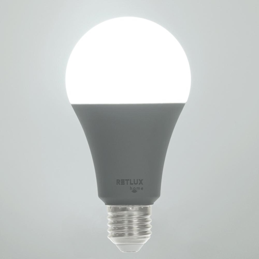 LED-pære med RGBW-farver dæmpbar A70 E27/14W/230V 2700-6500K Wi-Fi Tuya
