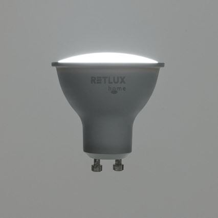 LED-pære med RGBW-farver dæmpbar MR16 GU10/4,5W/230V 2700-6500K Wi-Fi Tuya
