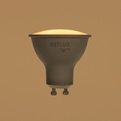LED-pære med RGBW-farver dæmpbar MR16 GU10/4,5W/230V 2700-6500K Wi-Fi Tuya