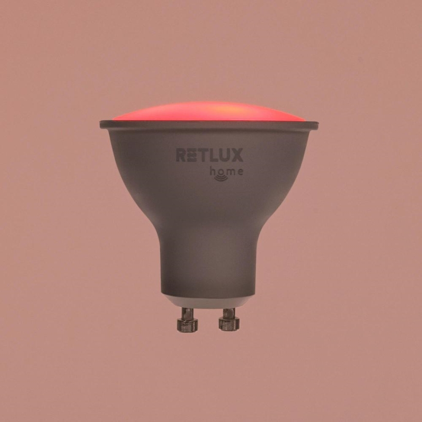 LED-pære med RGBW-farver dæmpbar MR16 GU10/4,5W/230V 2700-6500K Wi-Fi Tuya