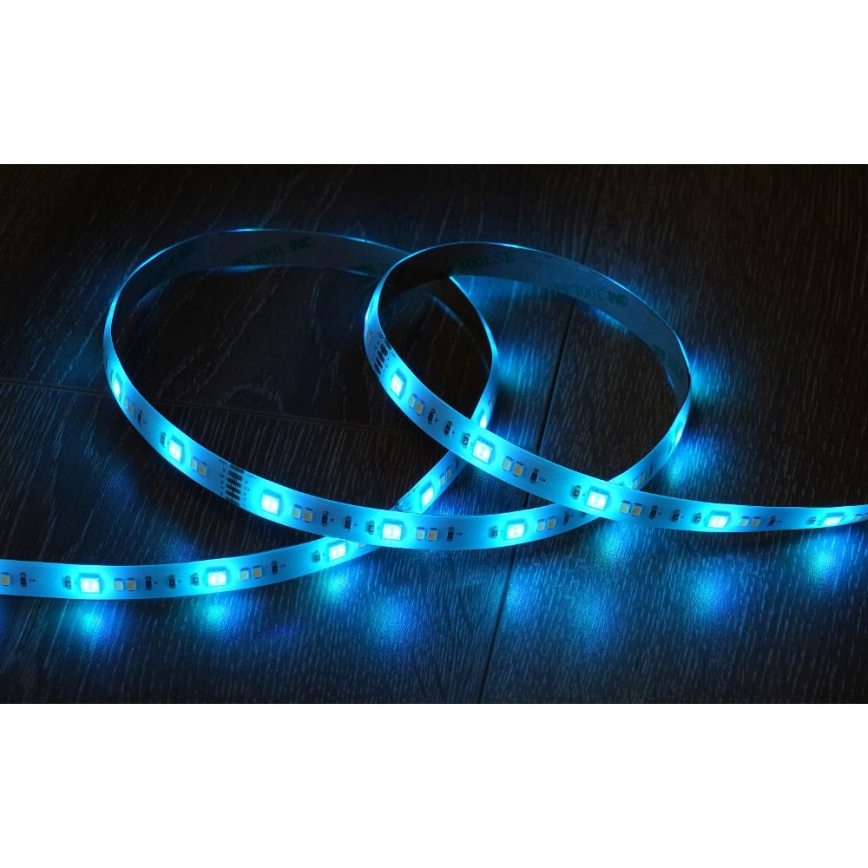 LED RGBW Smart dæmpbar LED-strimmel 5m LED/230V 2700-6500K Wi-Fi Tuya + fjernbetjening