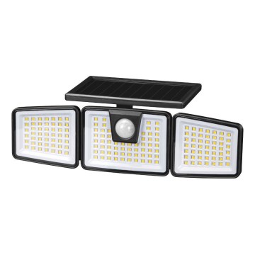 Retlux - LED solcelleprojektør med sensor LED/6,5W/3,7V 1200 mAh IP44