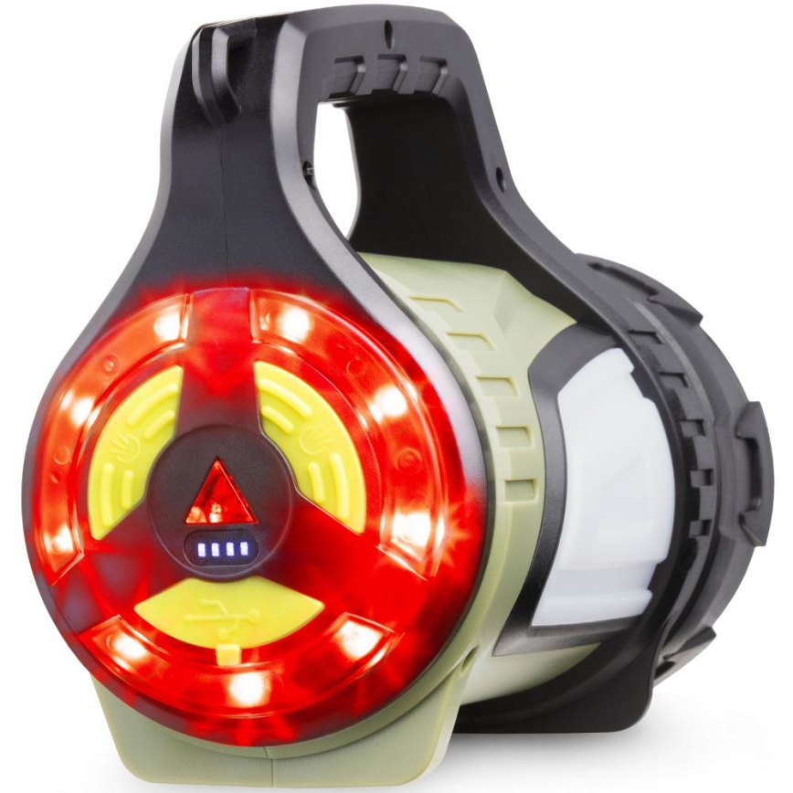 Retlux - LED Udendørs genopladelig lommelygte med powerbank LED/21W/4400 mAh IP44