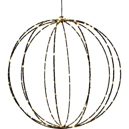 LED udendørs juledekoration LED/2,1W/230V Ø 40 cm IP44 varm hvid