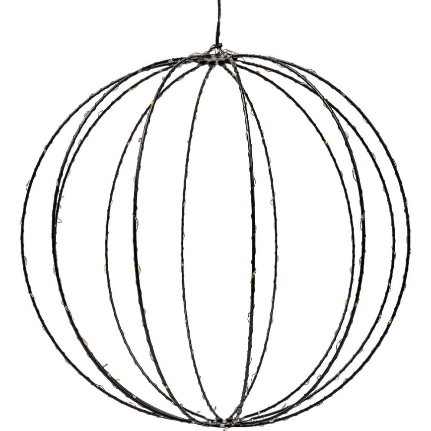 LED udendørs juledekoration LED/2,1W/230V Ø 40 cm IP44 varm hvid