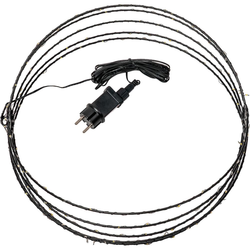 LED udendørs juledekoration LED/2,1W/230V Ø 40 cm IP44 varm hvid