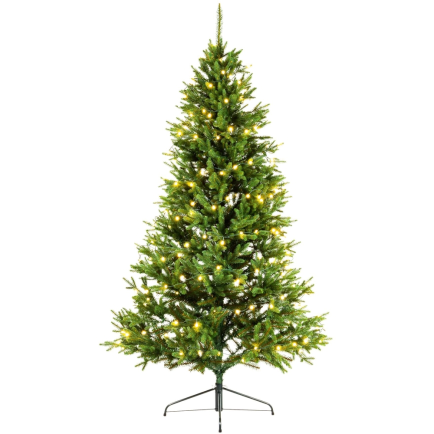 LED udendørs julelyskæde, 100xLED/8 funktioner, 15 m, IP44, varm hvid