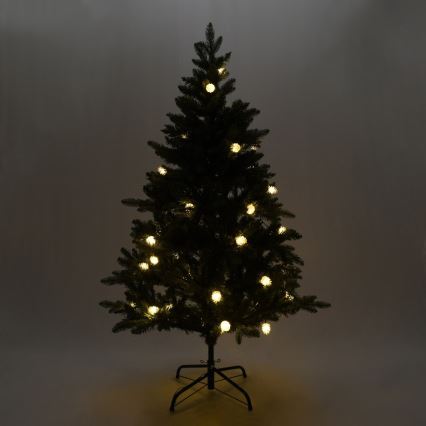 LED udendørs julelyskæde 80xLED/25m IP44 varm hvid