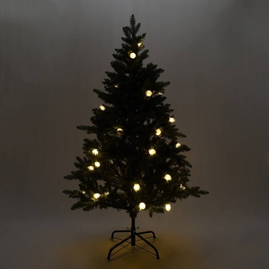 LED udendørs julelyskæde 80xLED/25m IP44 varm hvid