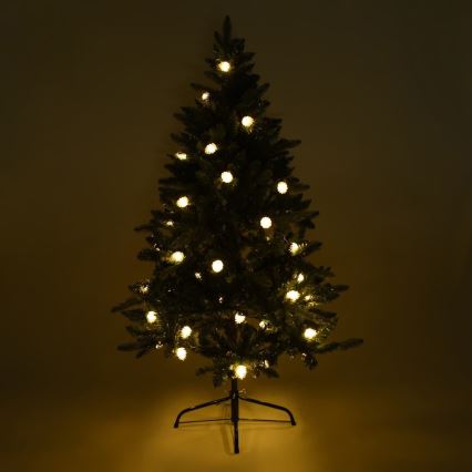 LED udendørs julelyskæde 80xLED/25m IP44 varm hvid