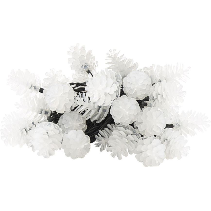 LED udendørs lyskæde 40xLED/15m IP44 varm hvid