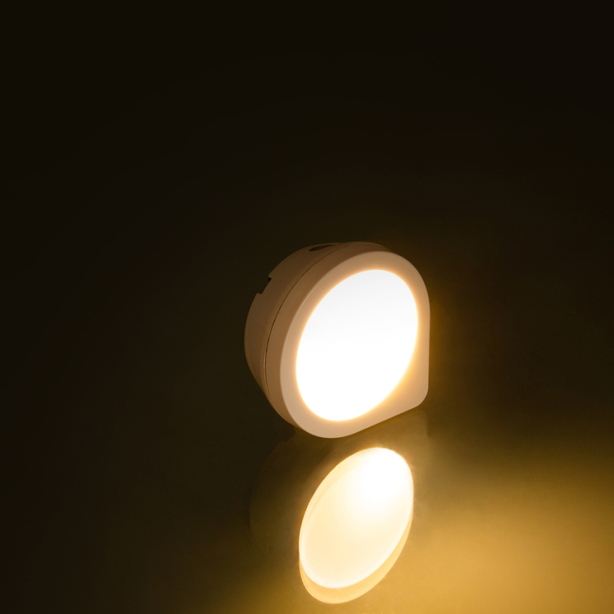 LED Vågelampe med sensor LED/0,4W/230V 3000K hvid