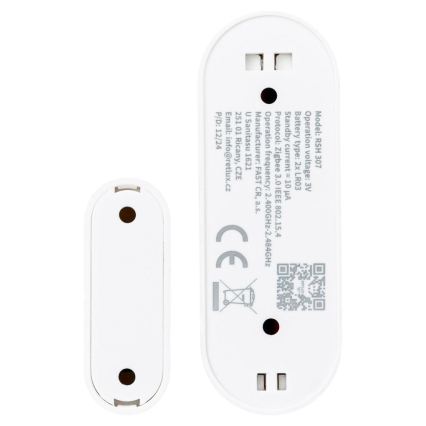 Smart vindues- og dørsensor 2x AAA