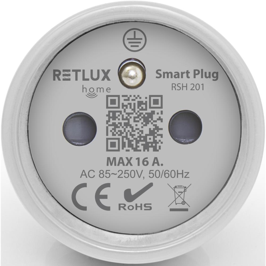 Smart-stik 3680W/230V/Type E/16A Wi-Fi Tuya