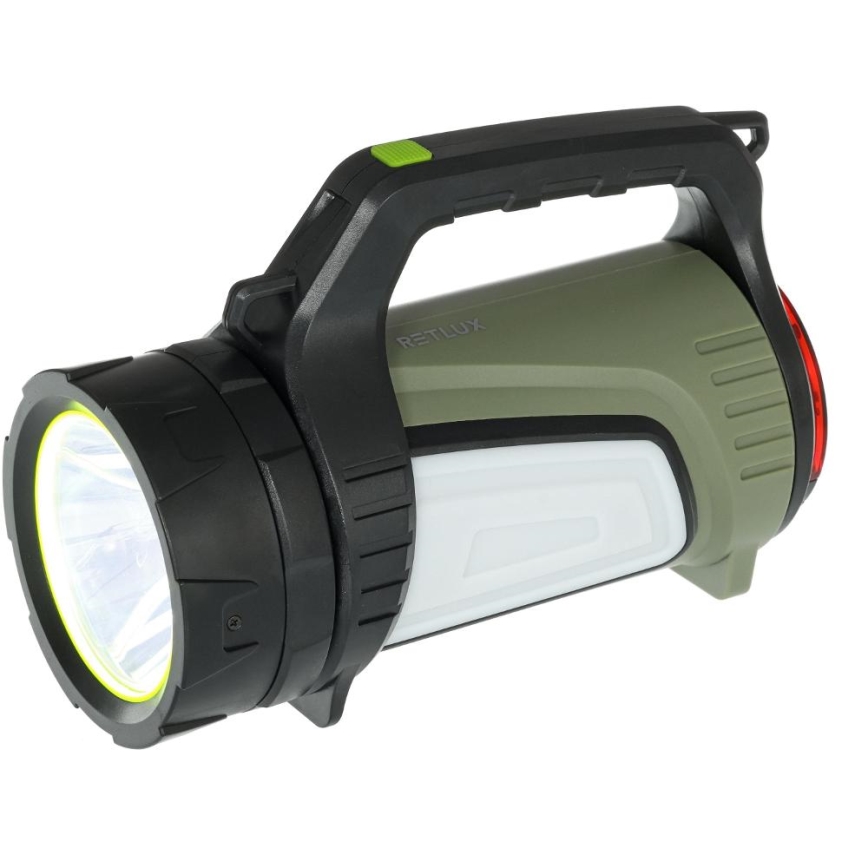 Udendørs LED lommelygte med powerbank genopladelig og dæmpbar LED/21W/4400mAh IP44