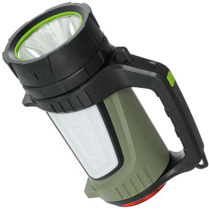 Udendørs LED lommelygte med powerbank genopladelig og dæmpbar LED/21W/4400mAh IP44