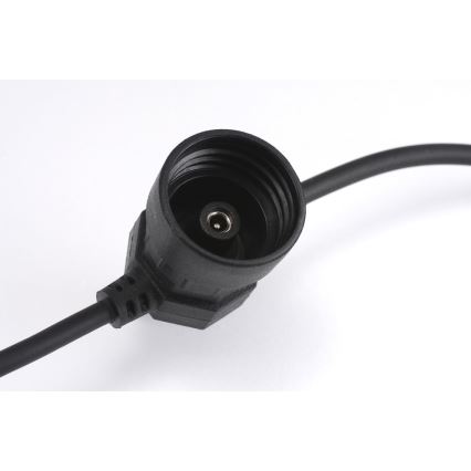 Udendørs LED lyskæde 10xA60 7,5 m IP44 varm hvid