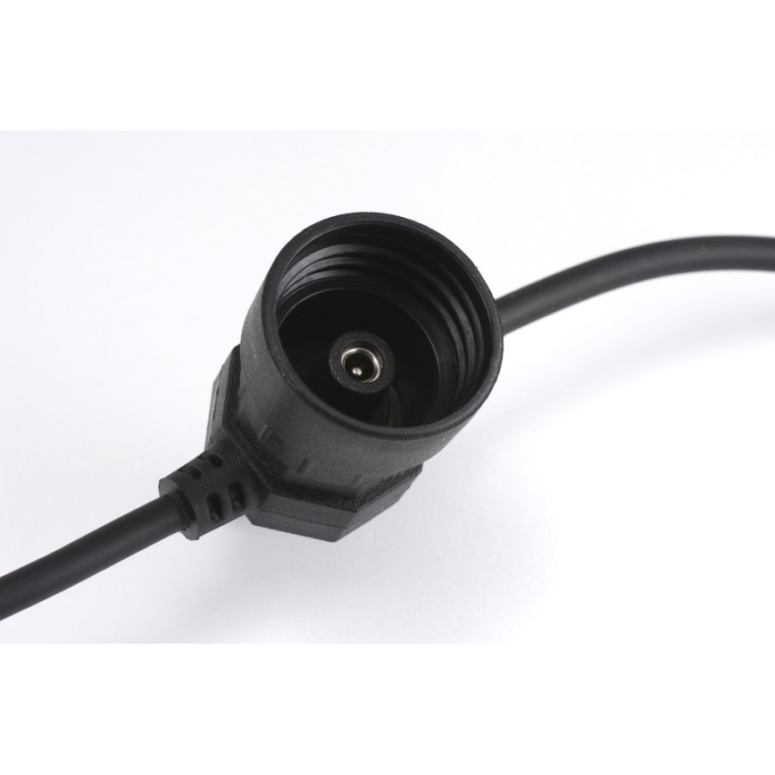 Udendørs LED lyskæde 10xA60 7,5 m IP44 varm hvid