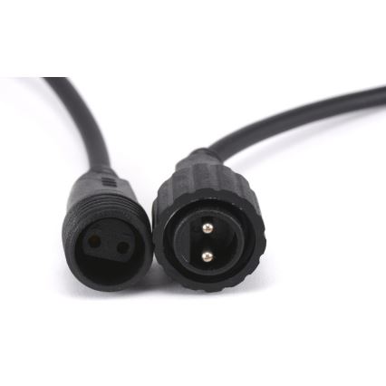 Udendørs LED lyskæde 10xA60 7,5 m IP44 varm hvid