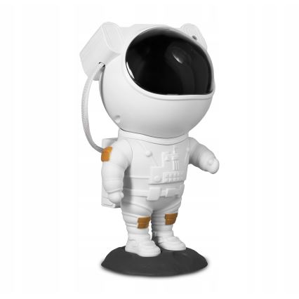 RGB LED-projektor LED/5W/5V astronaut + fjernbetjening