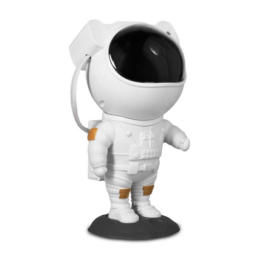 RGB LED-projektor LED/5W/5V astronaut + fjernbetjening