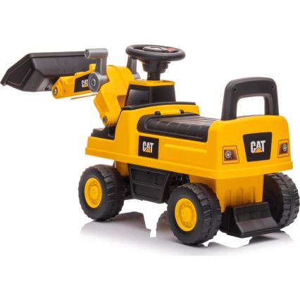 Ride-on gravko CAT gul/sort