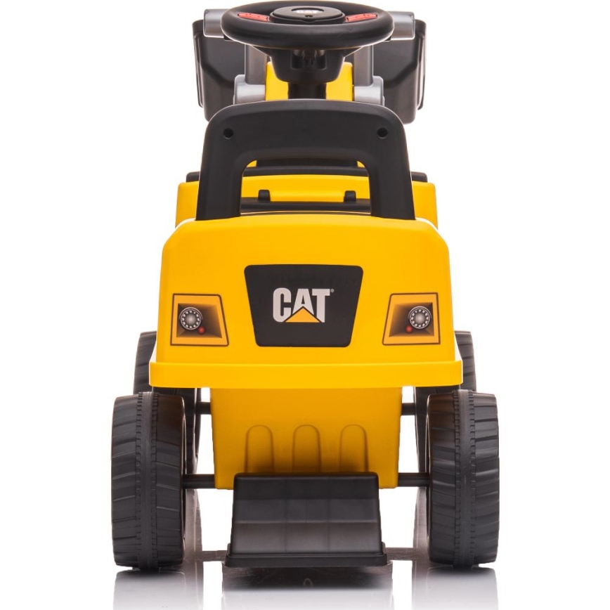 Ride-on gravko CAT gul/sort