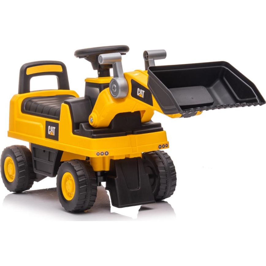 Ride-on gravko CAT gul/sort