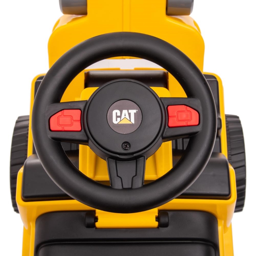 Ride-on gravko CAT gul/sort