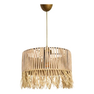 RIMINI Pendellampe 1xE27/40W/230V Beige