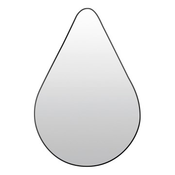 RIVERSIDE vægspejl 90x60 cm, sort