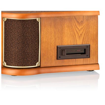 Roadstar HIF-1993D+BT- Hi-Fi med DAB/DAB+, pladespiller, CD-afspiller og kassetteafspiller 80W/230V + fjernbetjening